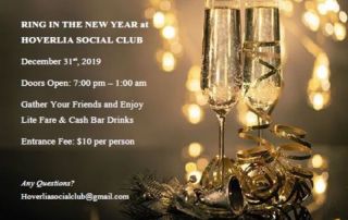 Ring in The New Year at HOVERLIA Social Club