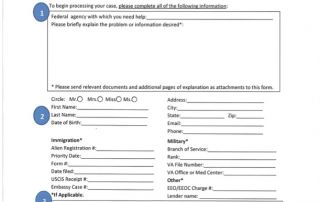 Senator Booker Letter to Constituent with Privacy Consent Form Senator Booker Letter to Constituent with Privacy Consent Form