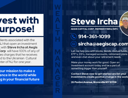 Steve Ircha at Aegis Capital Corp
